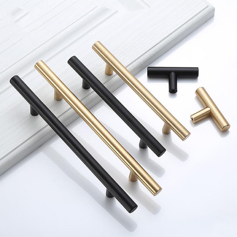 Furniture Hardware Gold - Hiện Đại Vàng Chải Thẳng Tủ