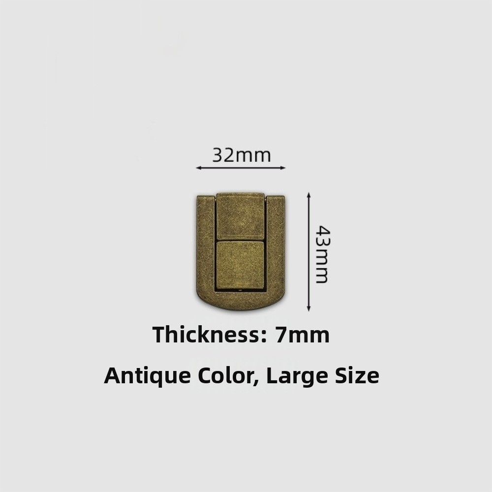 Furniture Hardware Material - Alloy Material Box Hasp Latch Metal