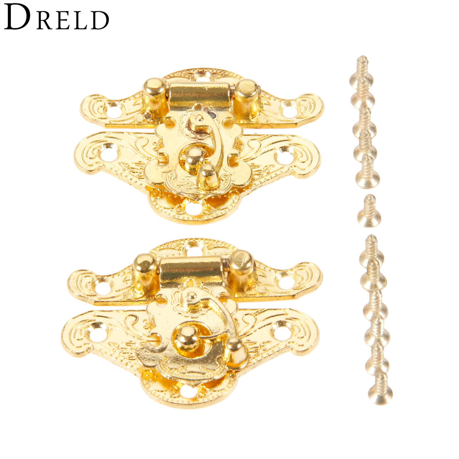 Furniture Hardware Gold - DRELD 2 Chiếc Cổ Vàng Hộp