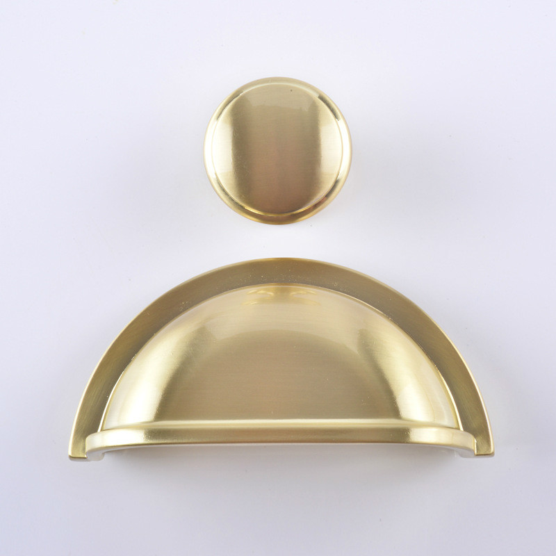Brushed Brass Đồ Nội Thất Tay  - đánh giá và giá Furniture Hardware Gold