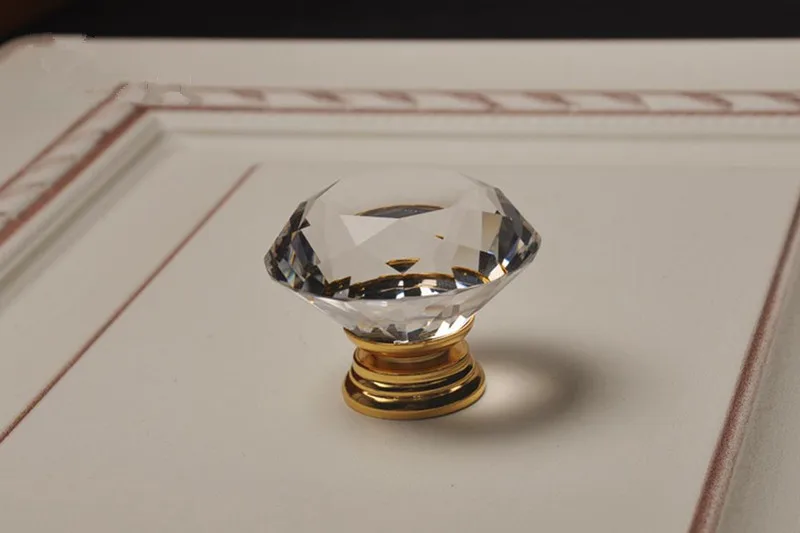 Crystal Gold Cupboard Knobs Ha - đánh giá và giá Furniture Hardware Gold