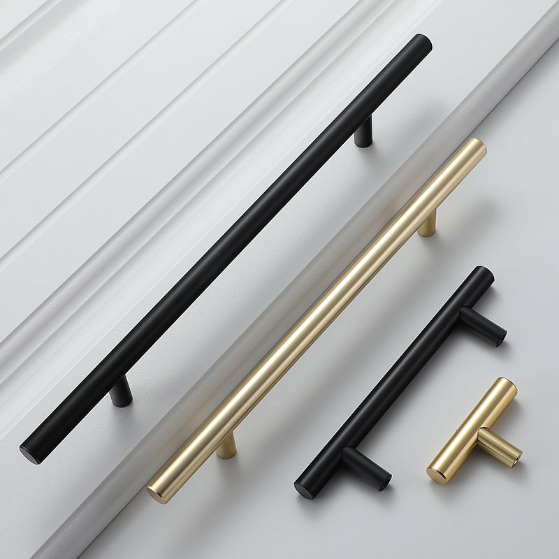 Hiện Đại Vàng Chải Thẳng Tủ Ta - đánh giá và giá Furniture Hardware Gold