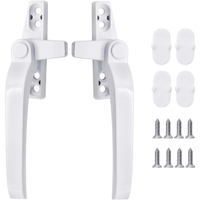 Glass Window Lock Handle 2Pcs  - đánh giá và giá Furniture Hardware Supply