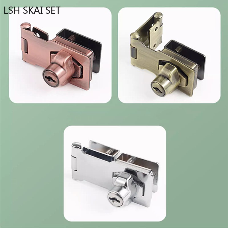 No-punch Glass Door Lock Store - đánh giá và giá Furniture Hardware Store