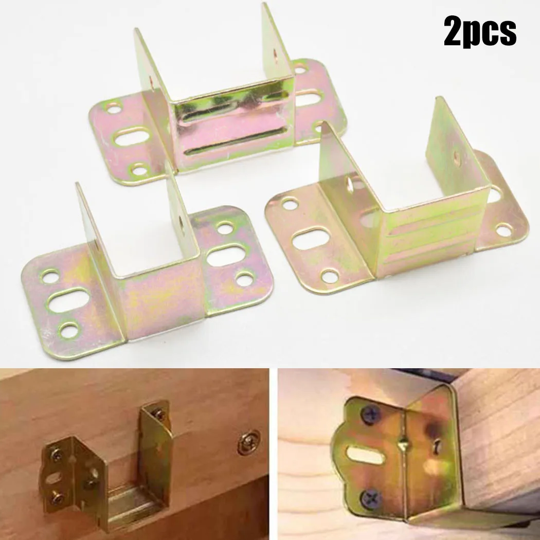 2pcs U Shaped Metal Bed Bracke - đánh giá và giá Furniture Hardware Supply