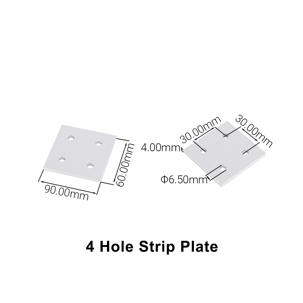 4Pcs Aluminum Profile Joining  - đánh giá và giá Joint Connector Bracket