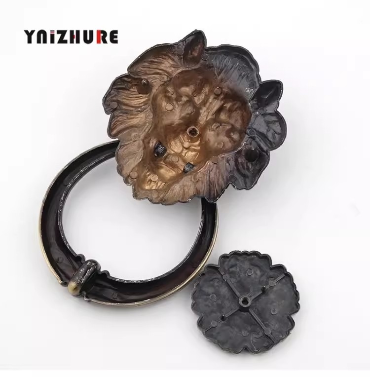 Đồng Cổ Đầu Sư Tử Tay Cầm Dép  - đánh giá và giá Furniture Hardware Handles