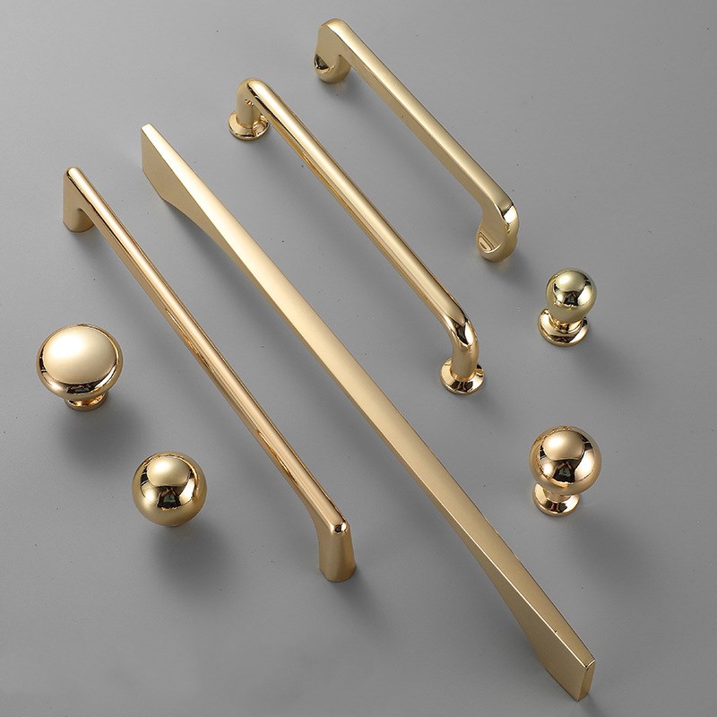 Zinc Alloy Bright Gold Kitchen - đánh giá và giá Furniture Hardware Gold
