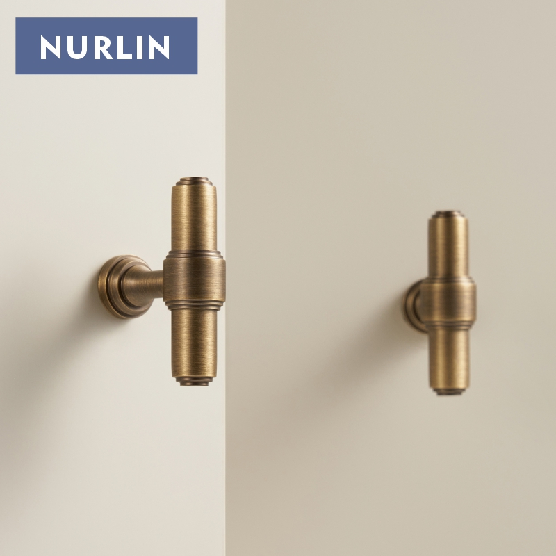 Nurlin Solid Brass French Retr - đánh giá và giá Furniture Hardware Pulls