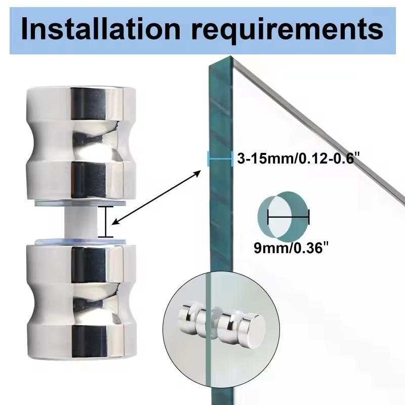 Stylish Shower Glass Door Hand - đánh giá và giá Furniture Hardware Supply