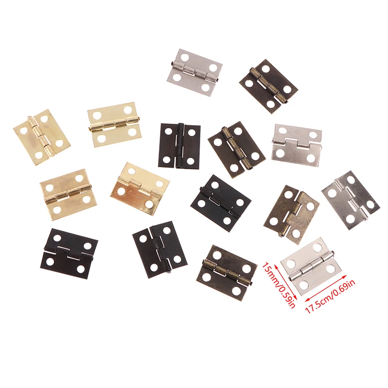 50pcs/box Hinges + 200 Screws  - đánh giá và giá Furniture Hardware Gold