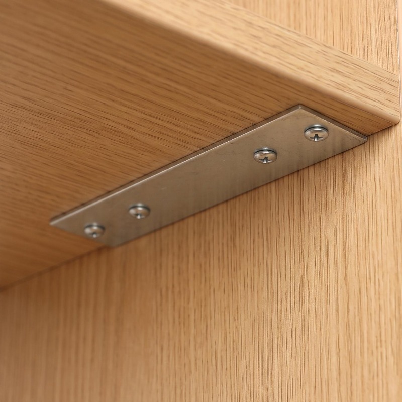 6/1PCS Heavy Duty Straight Bra - đánh giá và giá Furniture Hardware Supply