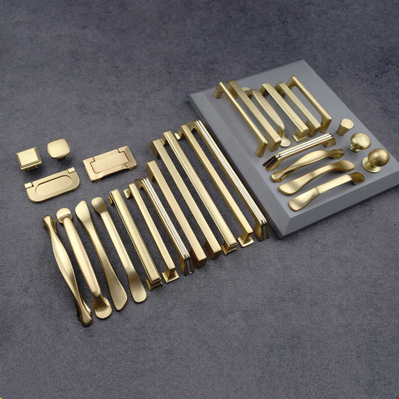 Gold Furniture Handles Aluminu - đánh giá và giá Furniture Hardware Gold