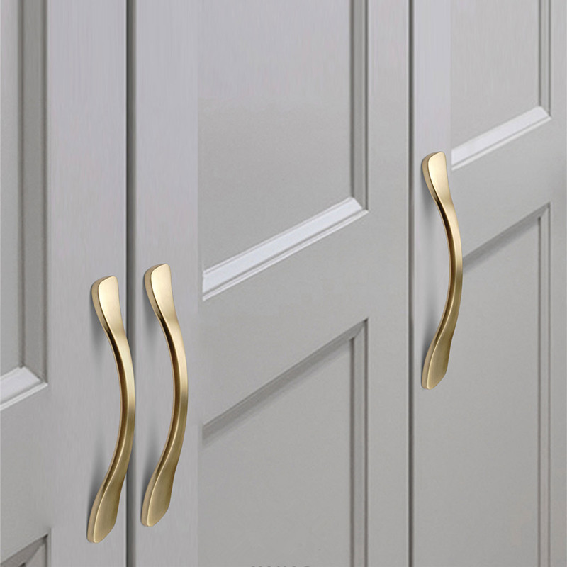 Gold Furniture Handles Aluminu - đánh giá và giá Furniture Hardware Gold