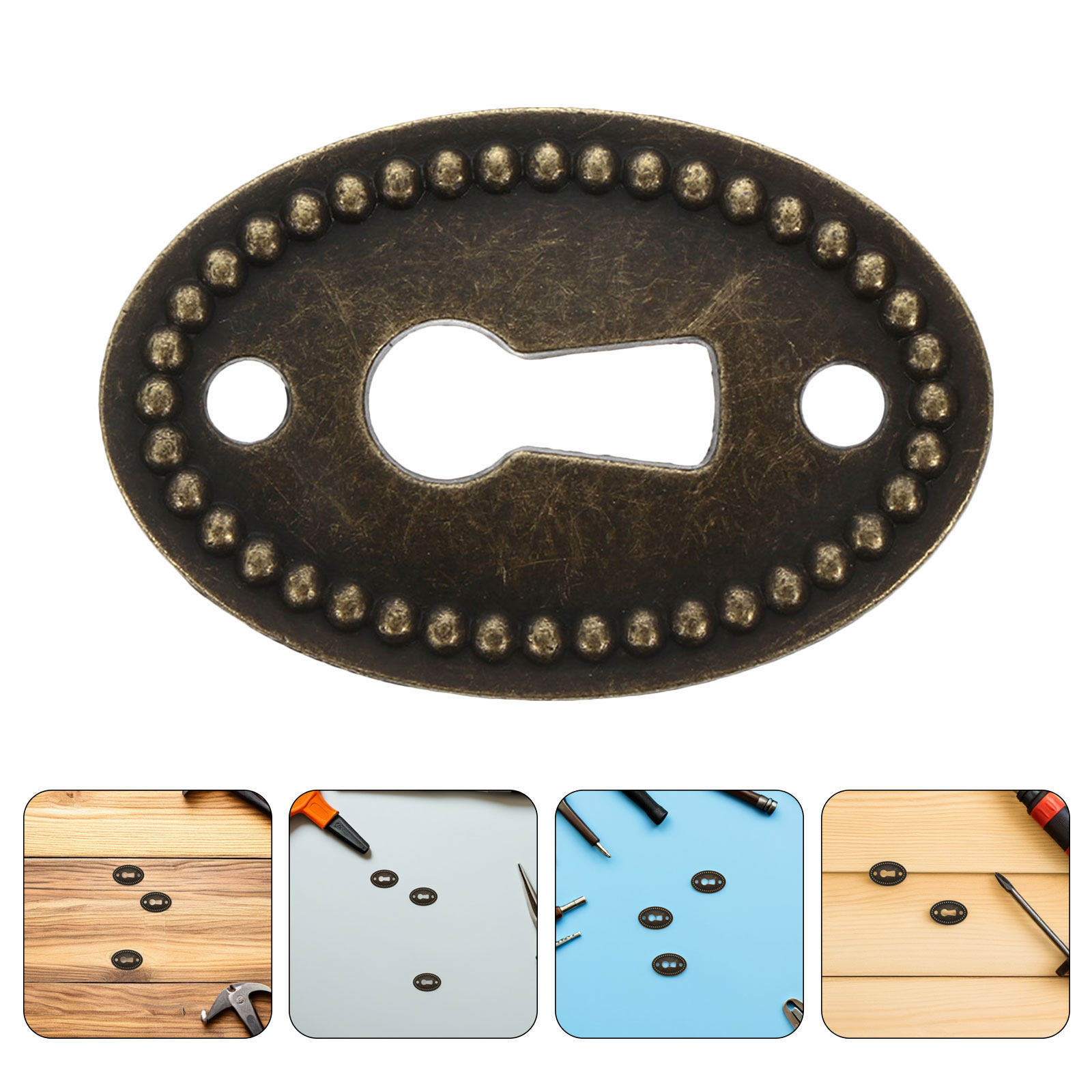 16Pcs Vintage Zinc Alloy Oval  - đánh giá và giá Furniture Hardware Vintage