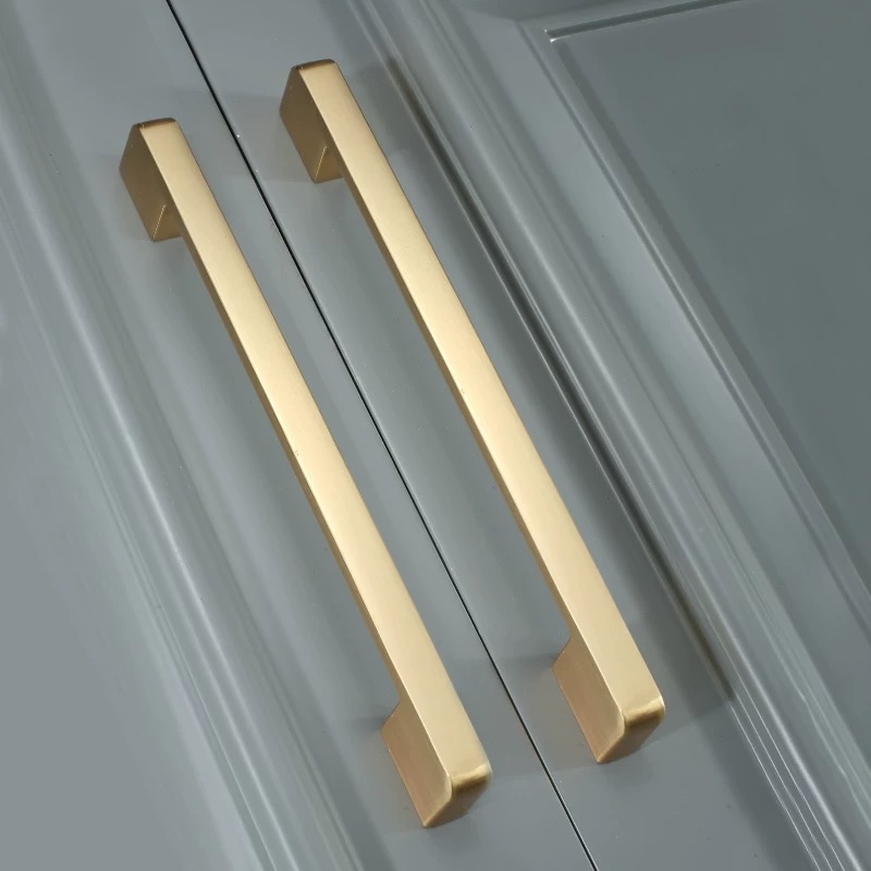 Gold Brushed Cupboard Cabinet  - đánh giá và giá Furniture Hardware Gold