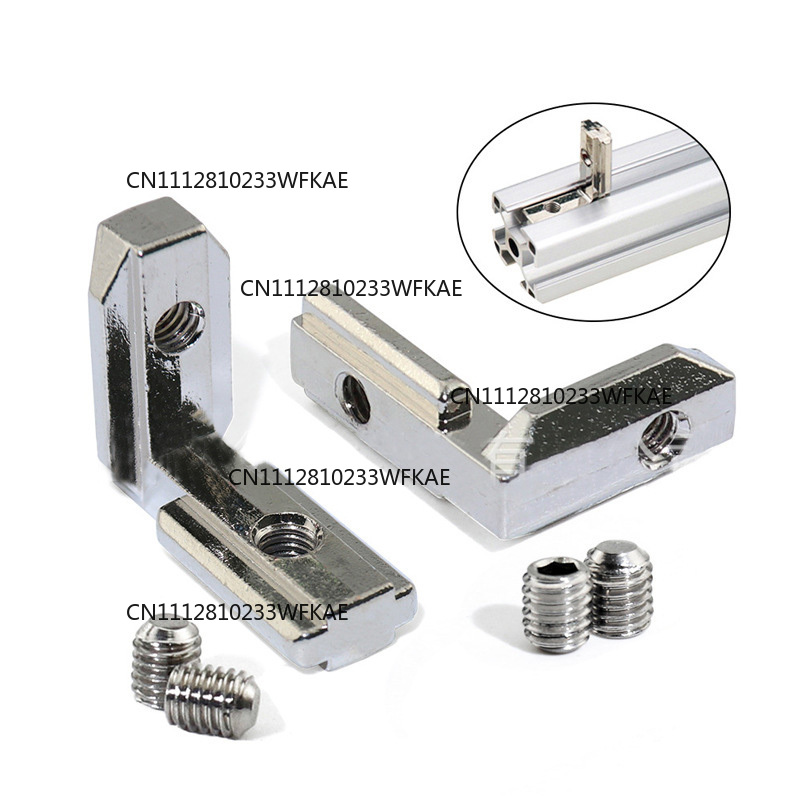 10PCS T Slot L-Shape Aluminum  - đánh giá và giá Joint Connector Bracket