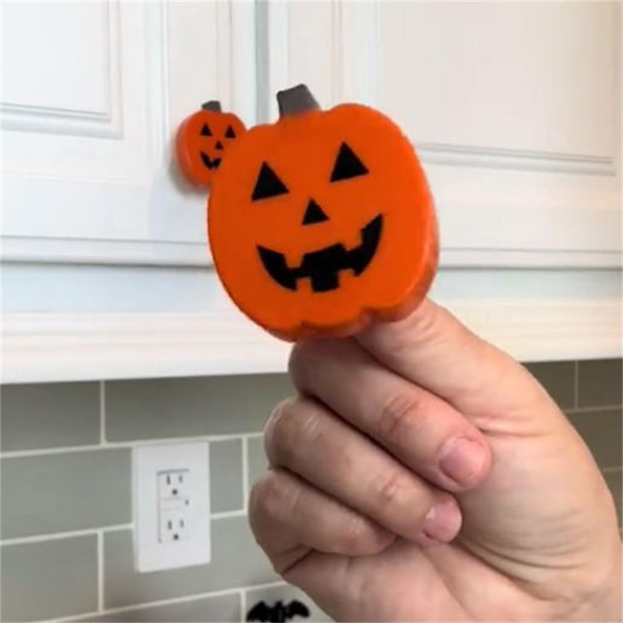 Halloween pumpkin knob cover,  - đánh giá và giá Furniture Hardware Pulls