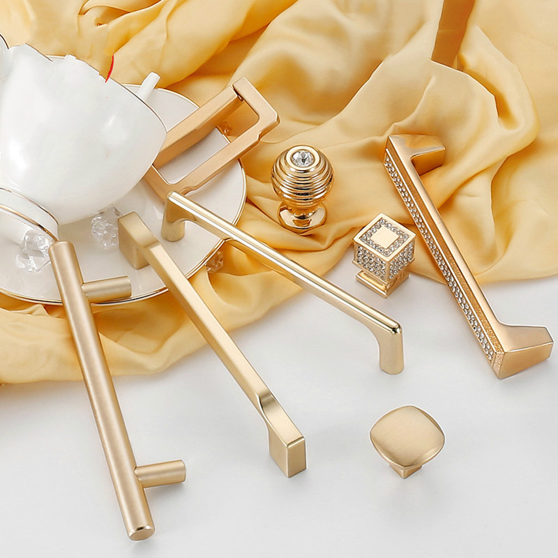 Hợp Kim Kẽm Ngọc Trai Vàng Tủ  - đánh giá và giá Furniture Hardware Gold