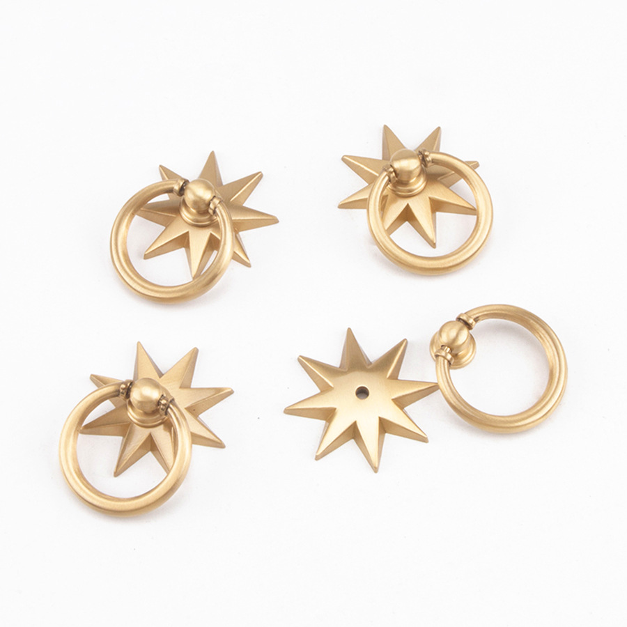 Anise Star Shape Cabinet Antiq - đánh giá và giá Furniture Hardware Gold