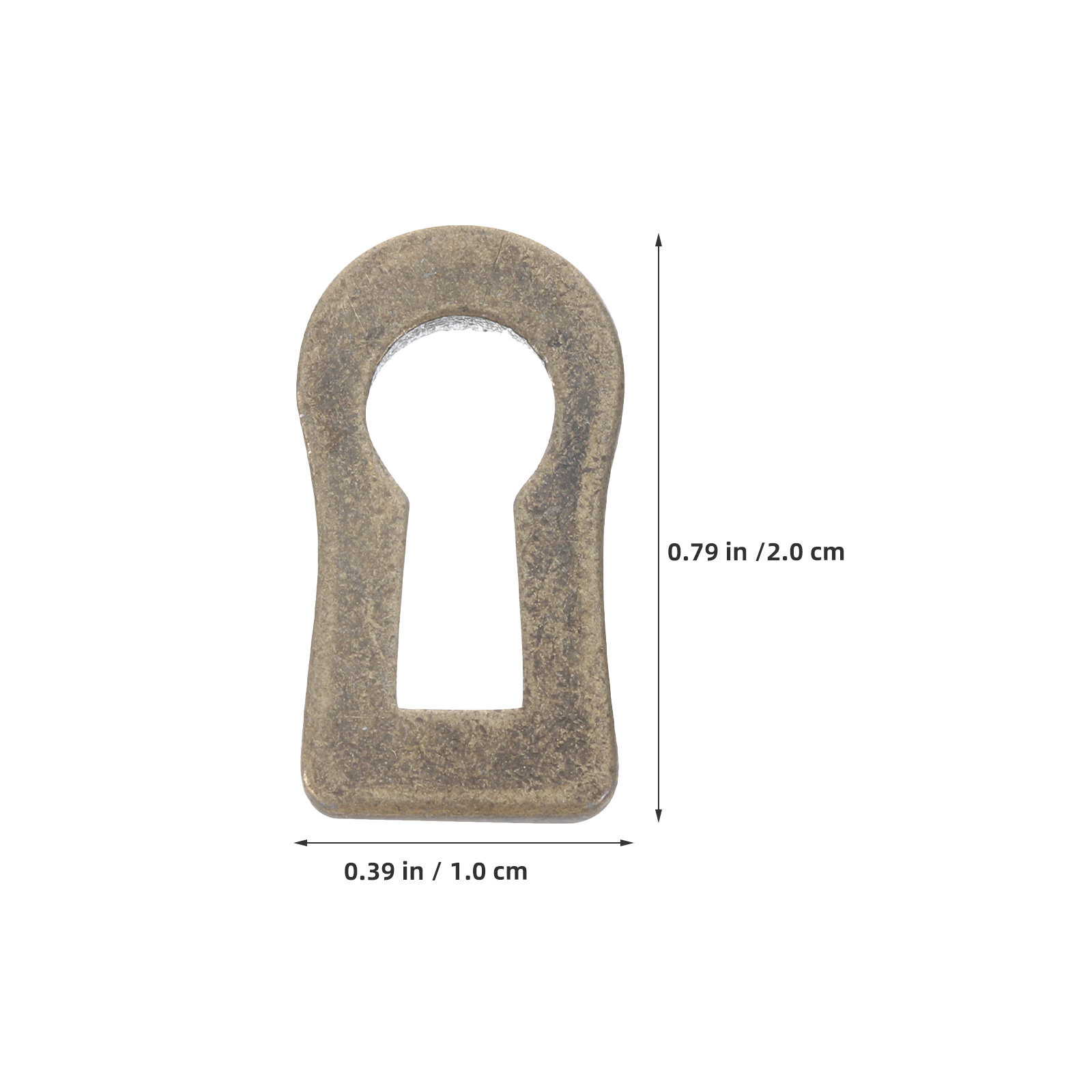 12Pcs Zinc Alloy Oval Keyhole  - đánh giá và giá Furniture Hardware Vintage