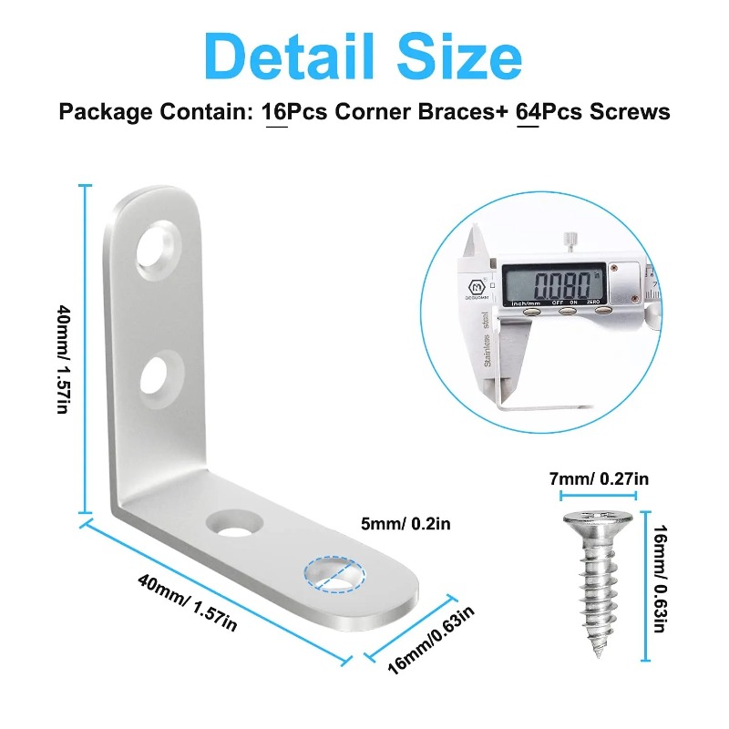 Furniture and Cabinet Corner B - đánh giá và giá Joint Connector Bracket