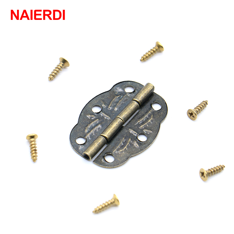 20 Chiếc NAIERDI Đồng Bản Lề T - đánh giá và giá Furniture Hardware Vintage