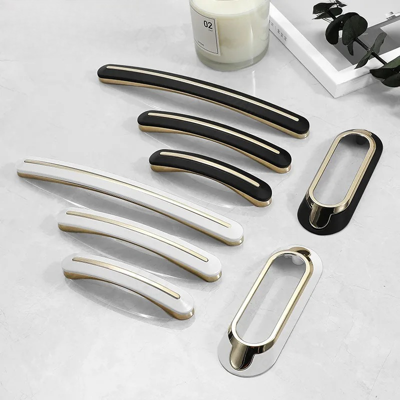 Modern Simple Zinc Alloy Cabin - đánh giá và giá Furniture Hardware Pulls
