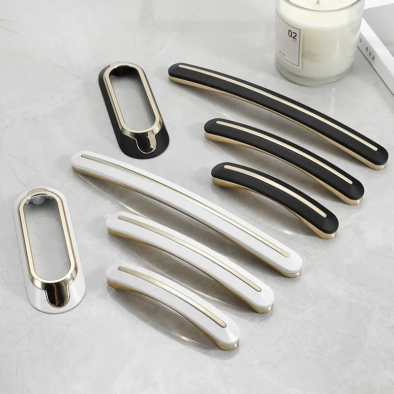 Modern Simple Zinc Alloy Cabin - đánh giá và giá Furniture Hardware Pulls