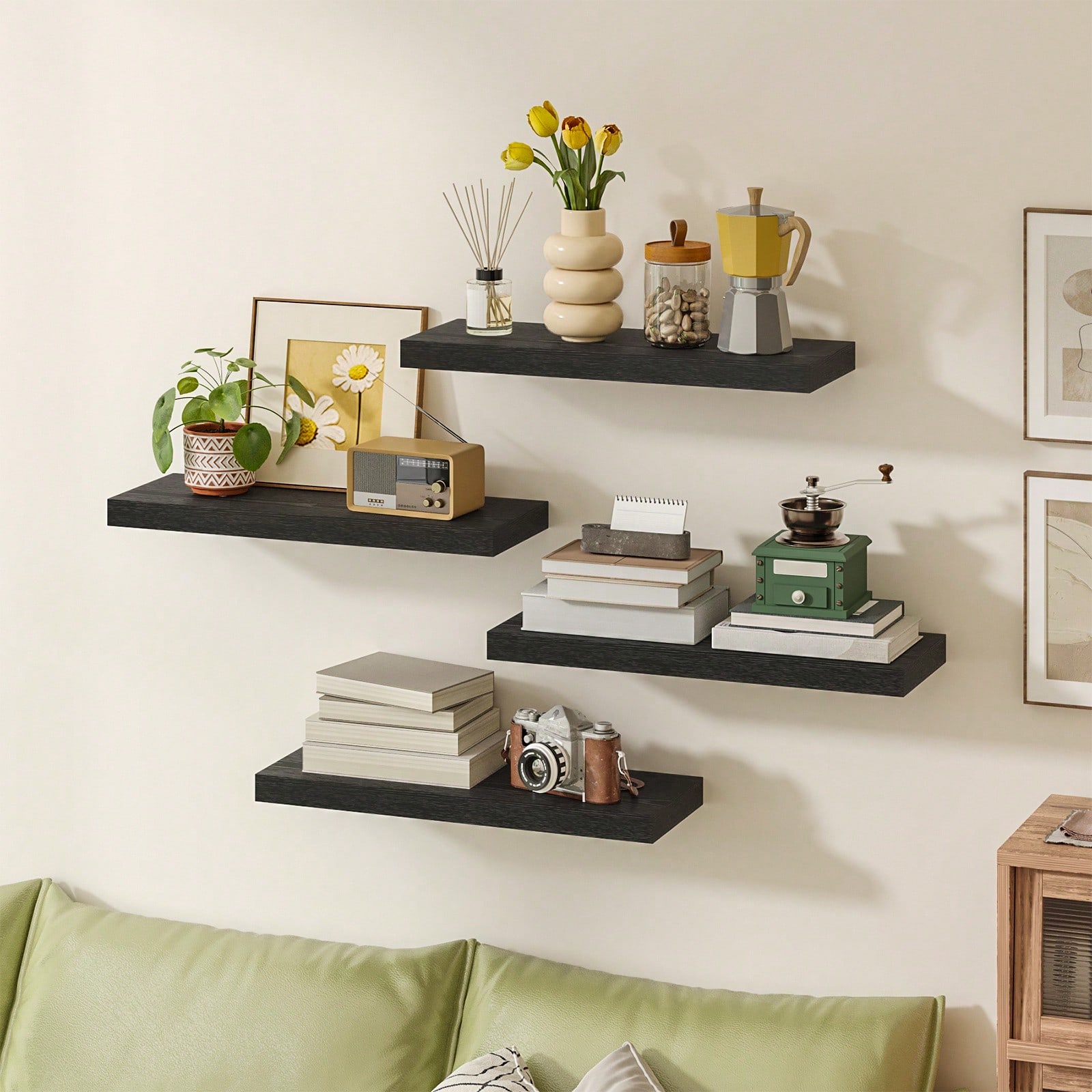 4 Pack Floating Shelves Modern - đánh giá và giá Shelf Bracket Pair