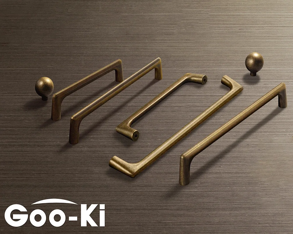Đồng Thau Giả Cổ Vòm Tủ Kéo Bu - đánh giá và giá Furniture Hardware Vintage